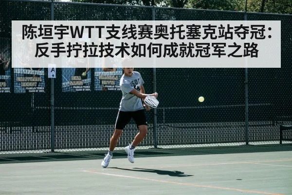 陈垣宇WTT支线赛奥托塞克站夺冠：反手拧拉技术如何成就冠军之路（jiuyou）